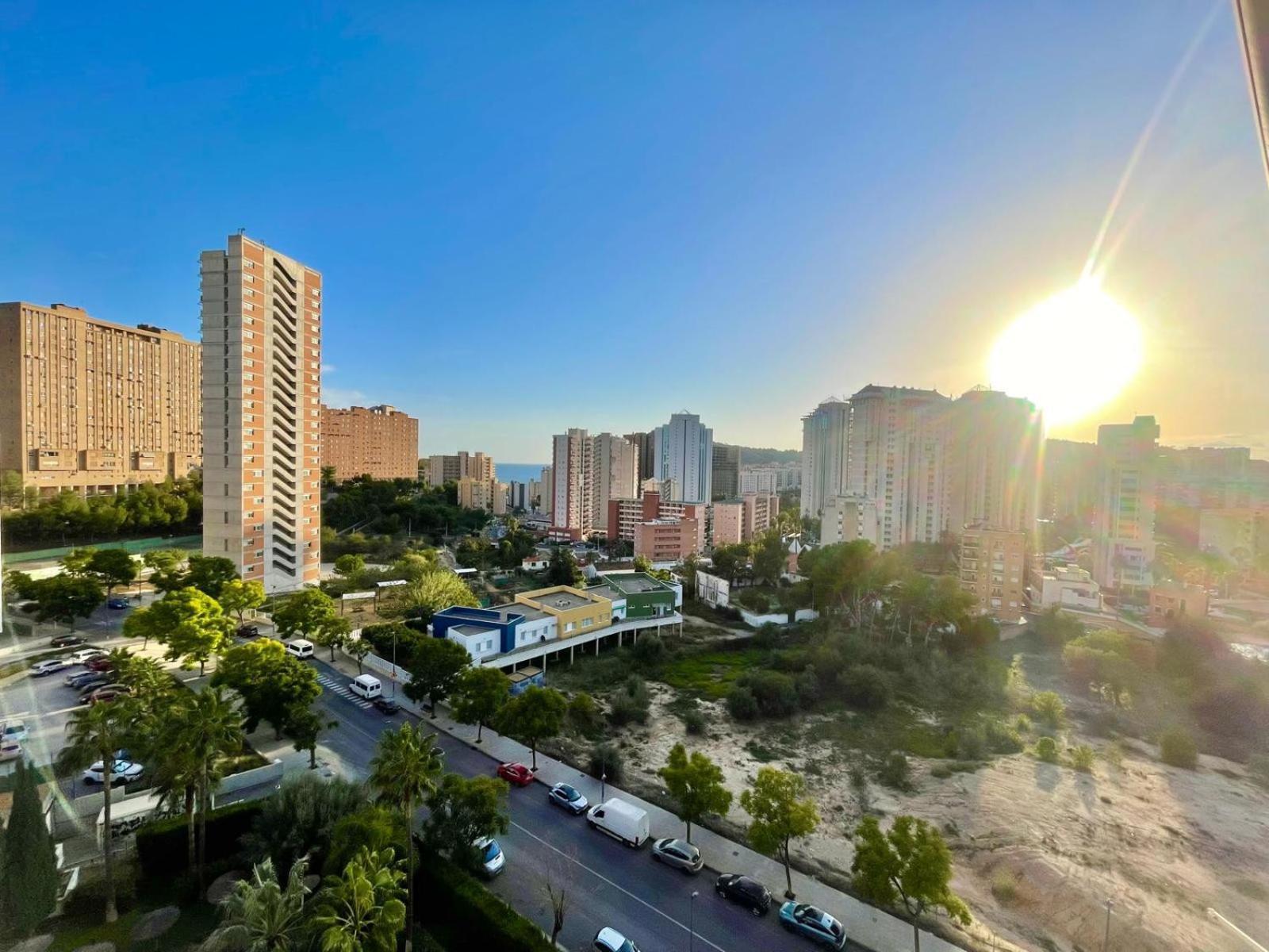 Torre Doscalas Poniente Benidorm Bagian luar foto