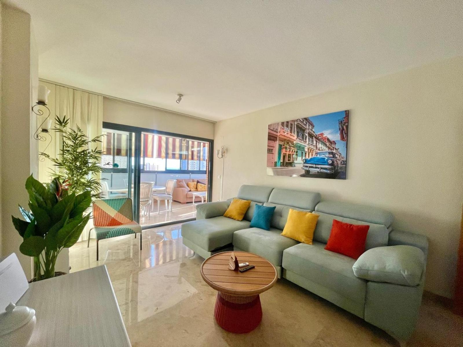 Torre Doscalas Poniente Benidorm Bagian luar foto